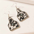 Myra Shadowflower Earrings In Lariat Speckle