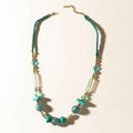 Myra Lagoon Mist Necklace in Spring Aqua