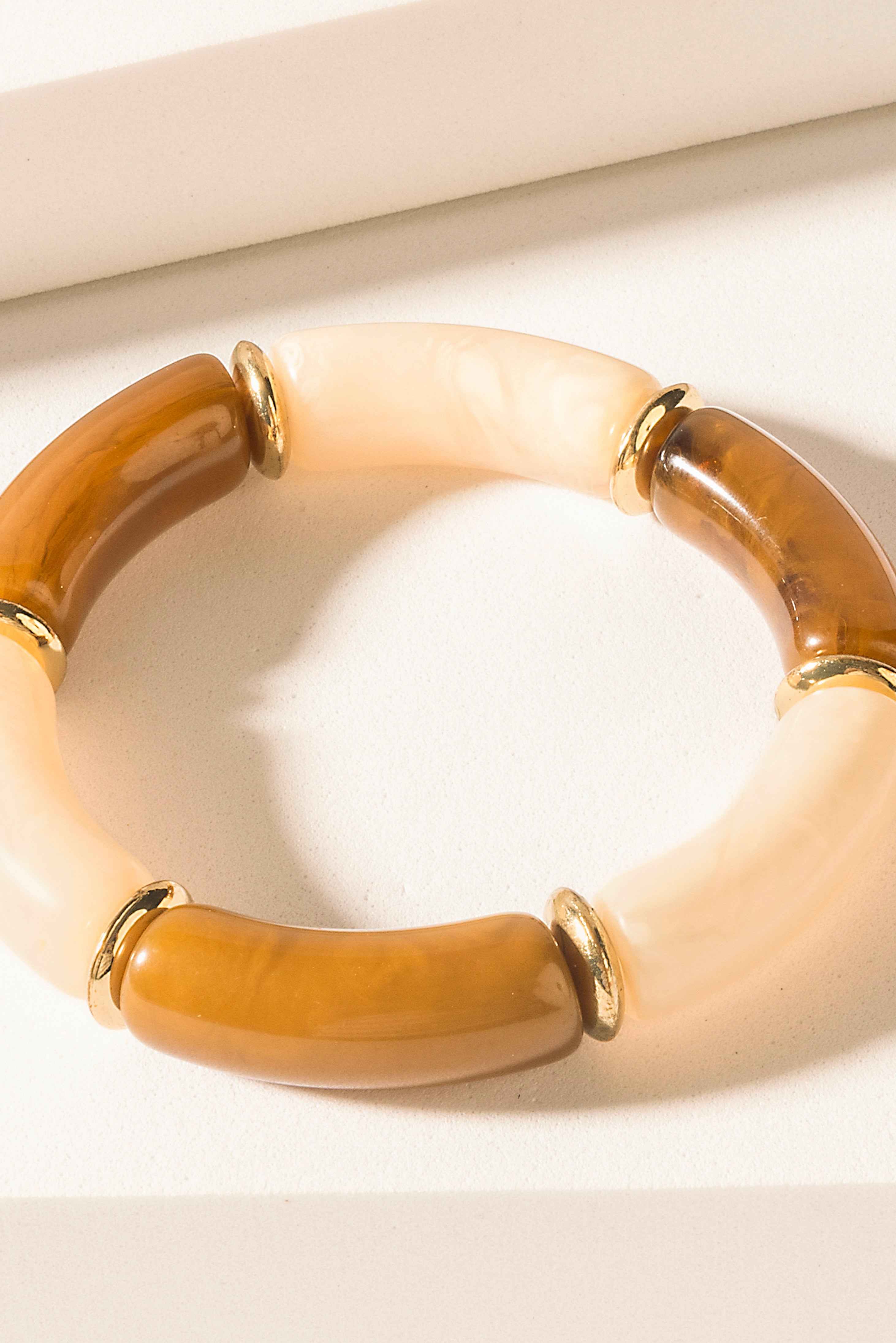 Myra Sunforge Axis Bracelet in Amber Quartz