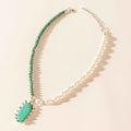 Myra Desert Equinox Necklace in Ivory Gleam