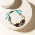 Myra Rustler's Love Beaded Bracelet in Rover Mesa
