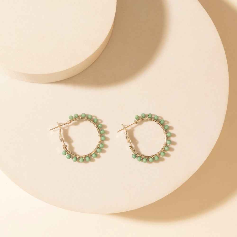 Myra Prairie Trinket Earrings Set in Saddle Silver