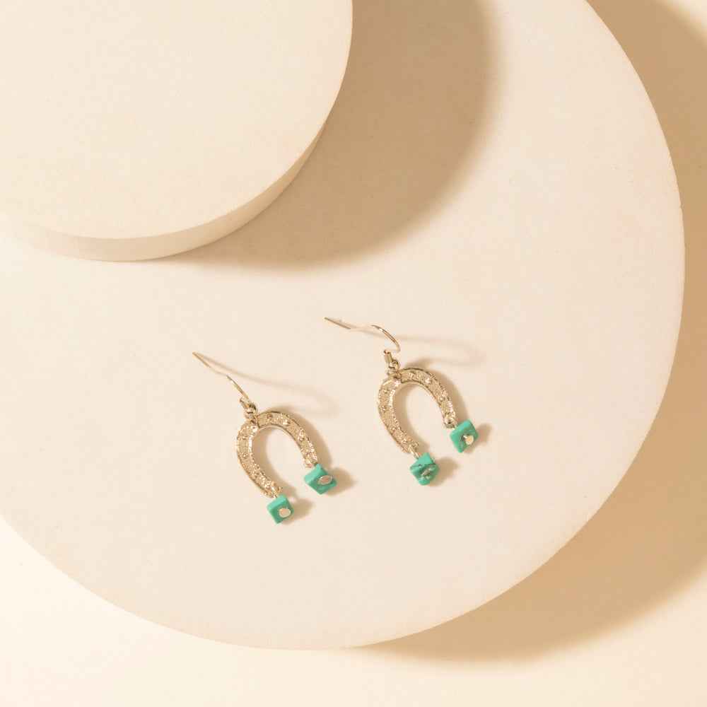 Myra Prairie Trinket Earrings Set in Saddle Silver