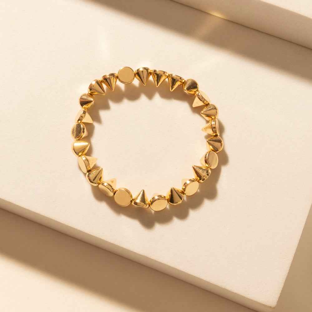 Myra Gilded Lasso Stack Bracelet in Arena Blue