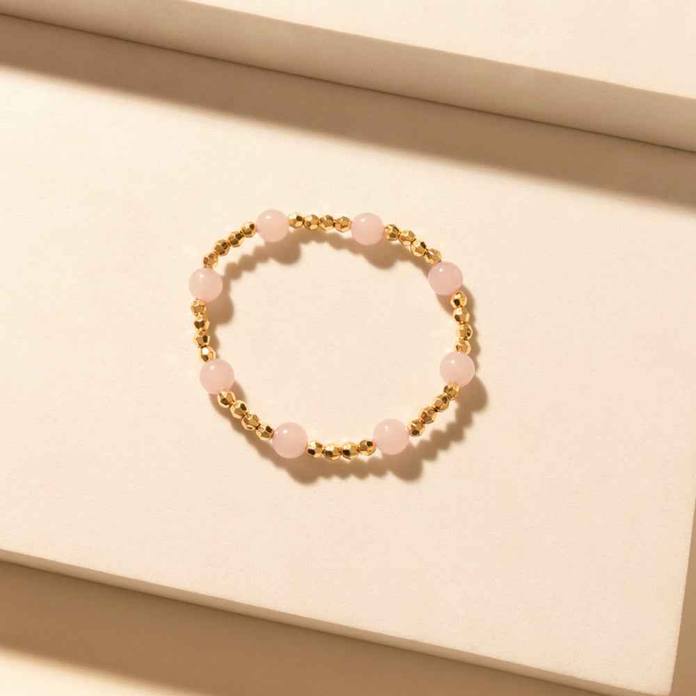 Myra Amethyst Trail Stack Bracelet in Desert Orchid