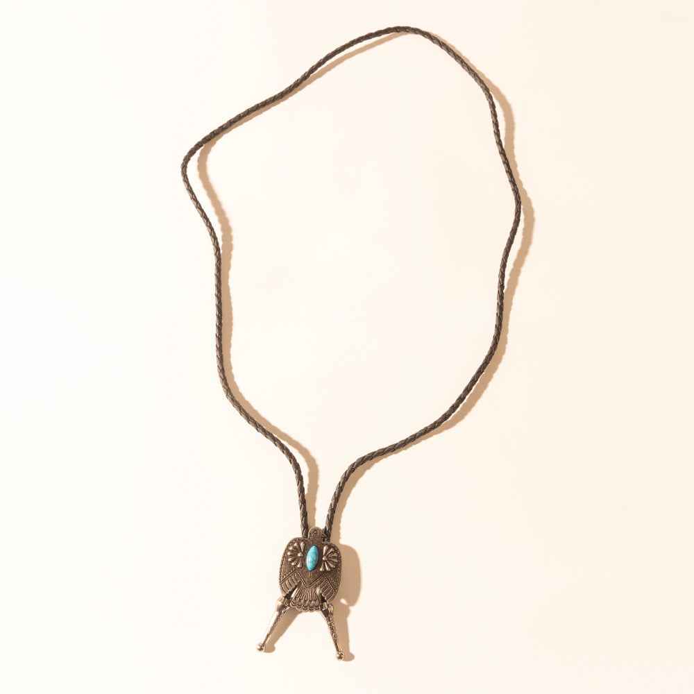 Myra Mystic Skies Bolo Tie in Mesa Turquoise