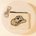 Myra Rodeo Town Bag Charm in Sandy Ivory