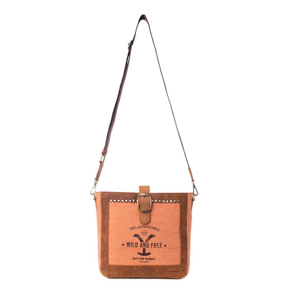Yellowstone Lone Star Amber Satchel Bag