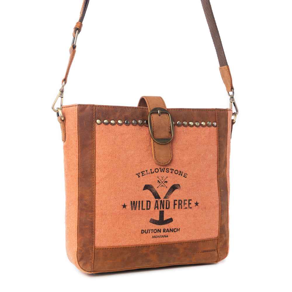 Yellowstone Lone Star Amber Satchel Bag