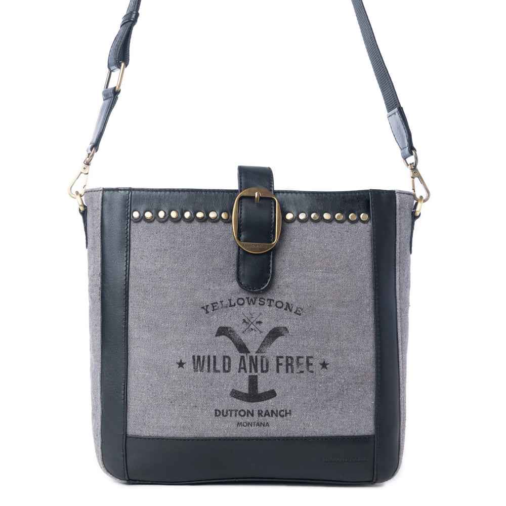 Yellowstone Lone Star Ash Satchel Bag