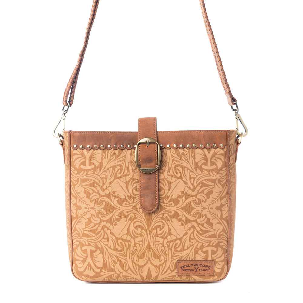 Yellowstone Montana Amber Buckle Sling Bag