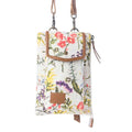 Myra FloralÃ©a Crossbody Bag with Phone Compartment in Orchid Glow
