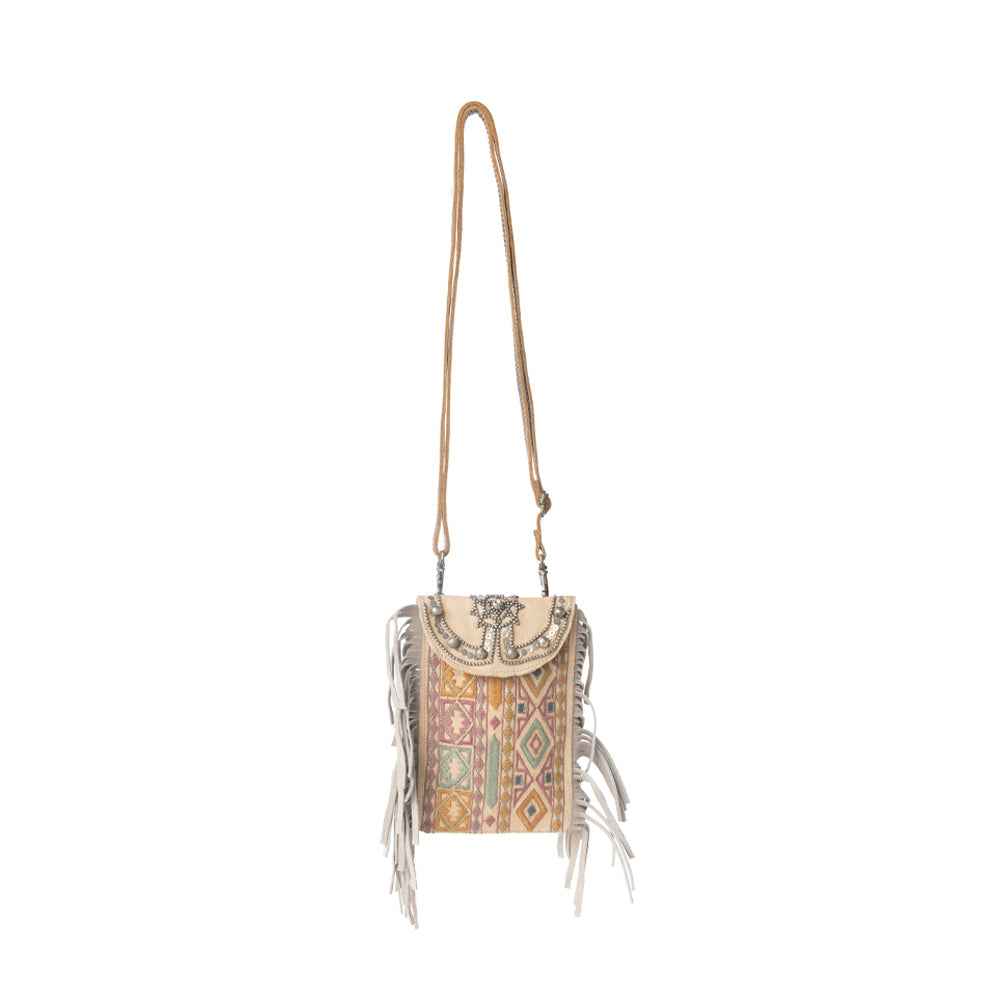 Myra Vintage Song Crossbody Bag in Sahara Clay