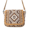 Myra Mesa Crosswinds Woven Shoulder Bag in Canyon Taupe