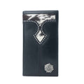 Myra Frontier Mark Hairon Leather Wallet for Men in Dusthorn Black