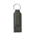 Myra Zidana Ardan Artistry Veg Tanned Leather Keyfob in Sage Shadow