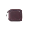 Myra Zidana Dante Men's Veg Tanned Leather Wallet in Plumwood