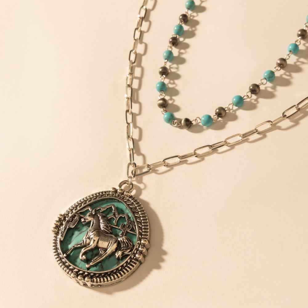 Myra The Lone Rider Chain in Turquoise