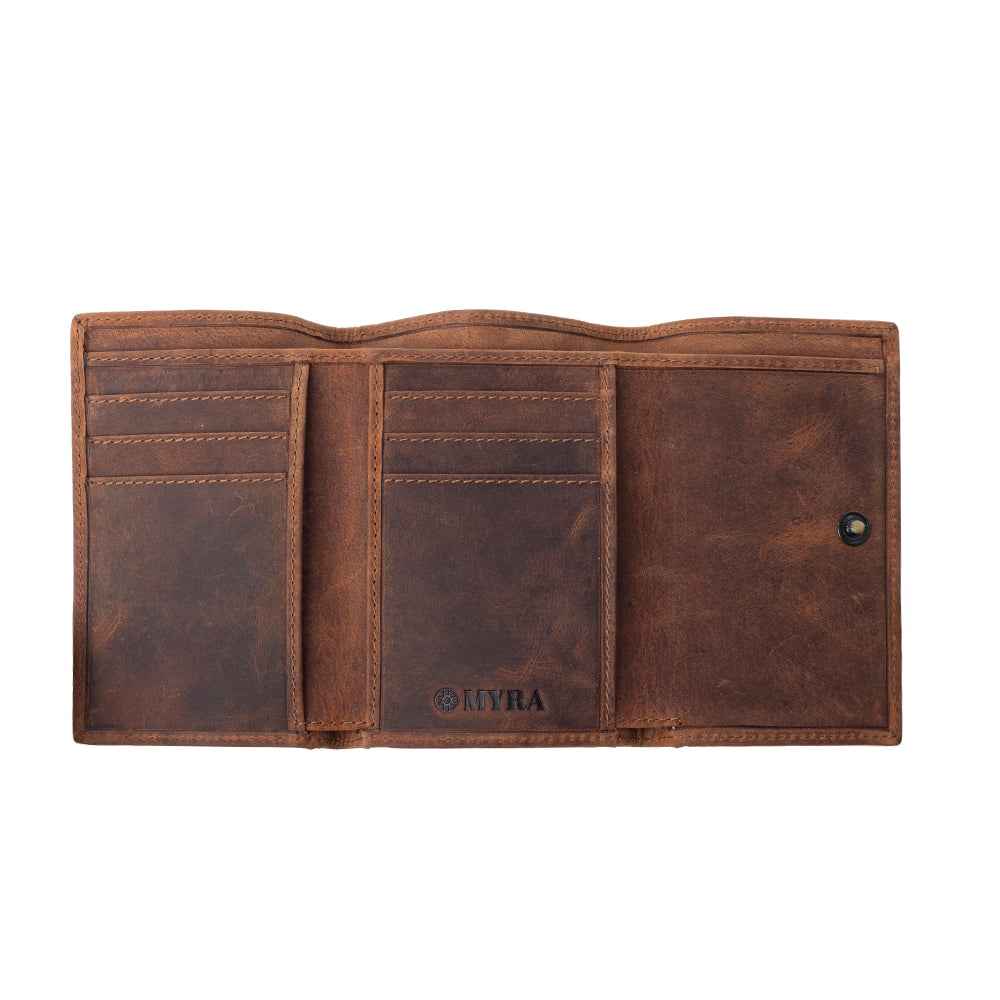 Myra Dune Wave Trail Credit Card Holder in Brindle Ivory