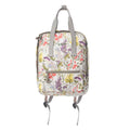 Myra Pine Meadow Cotton & Leather Crossbody Bag in Garden White