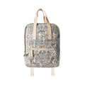 Myra Pine Meadow Cotton & Leather Crossbody Bag in Natural & Blue Floral