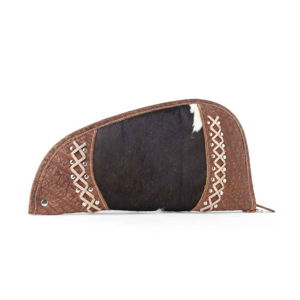 Myra Desert Ridge Hairon Gun Case in Saddle Onyx
