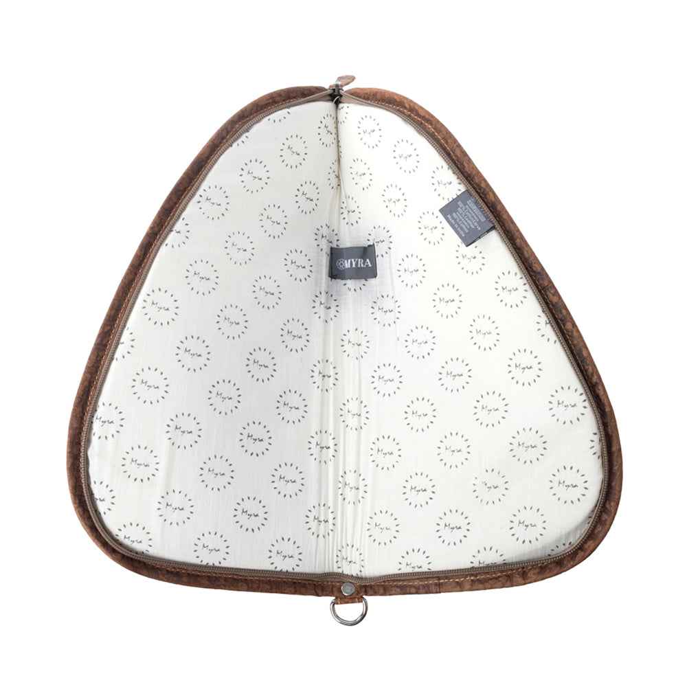 Myra Desert Ridge Hairon Gun Case in Saddle Onyx