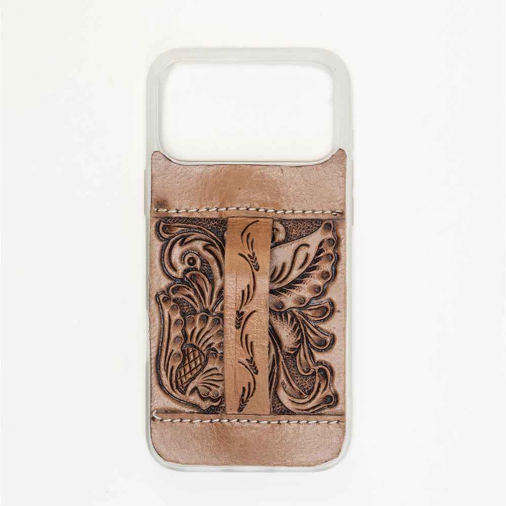 Myra Toolcrest Handtooled iPhone 17 Pro Max Mobile Case