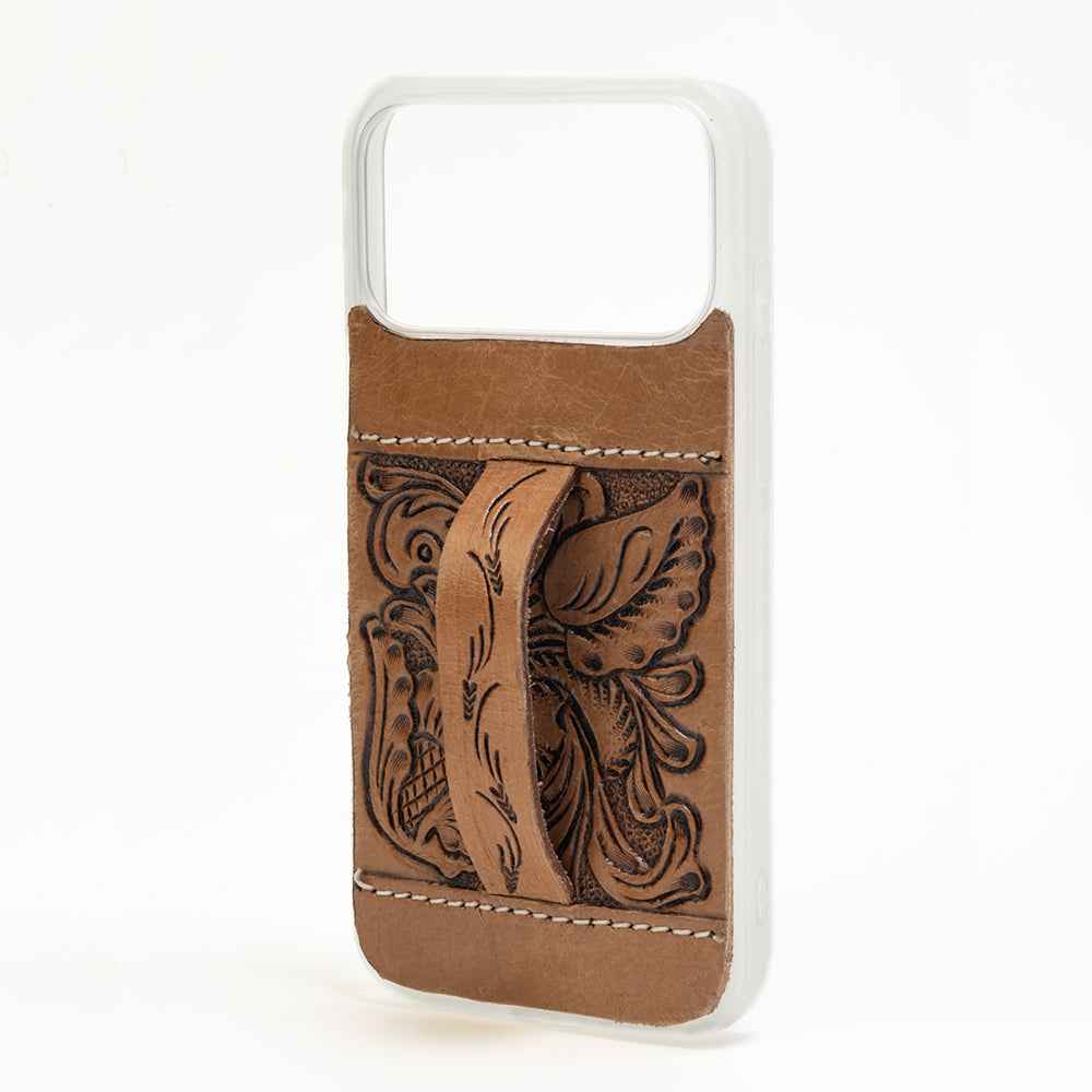 Myra Toolcrest Handtooled iPhone 17 Pro Max Mobile Case