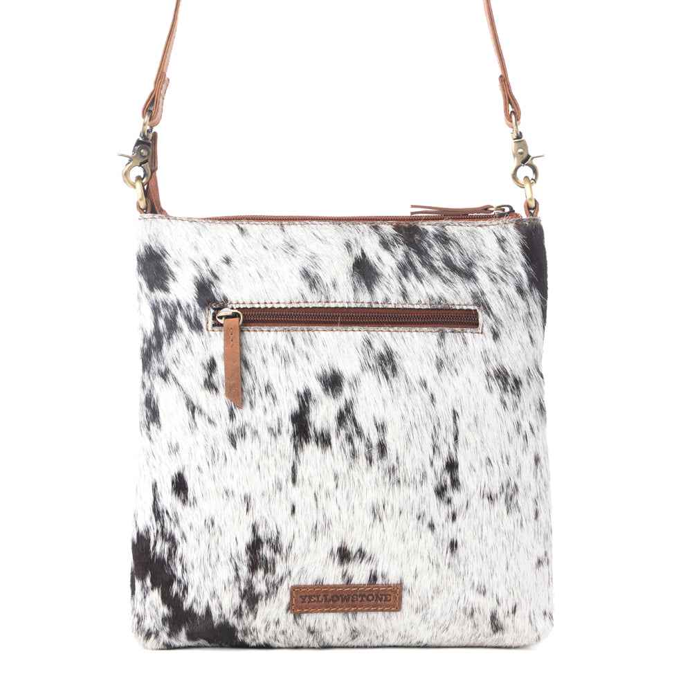 Myra Yellowstone Wind River Handtooled Bag in Midnight Sable