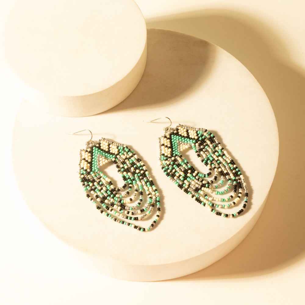 Myra Cheyenne Drape Earrings in Sonora Turquoise