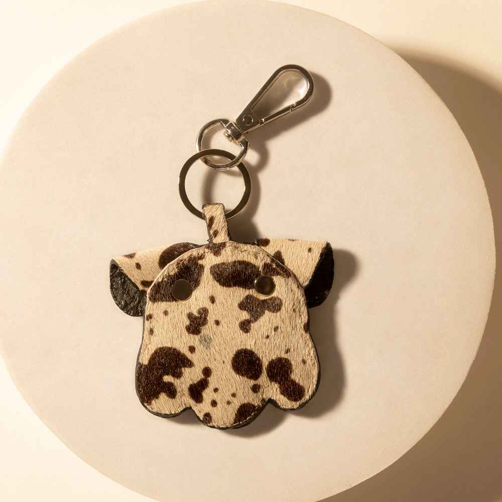 Myra Dustpaw Hide Keychain in Desert Hide Mix