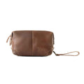 Myra Drifter Leather Shaving Kit for Men in brown