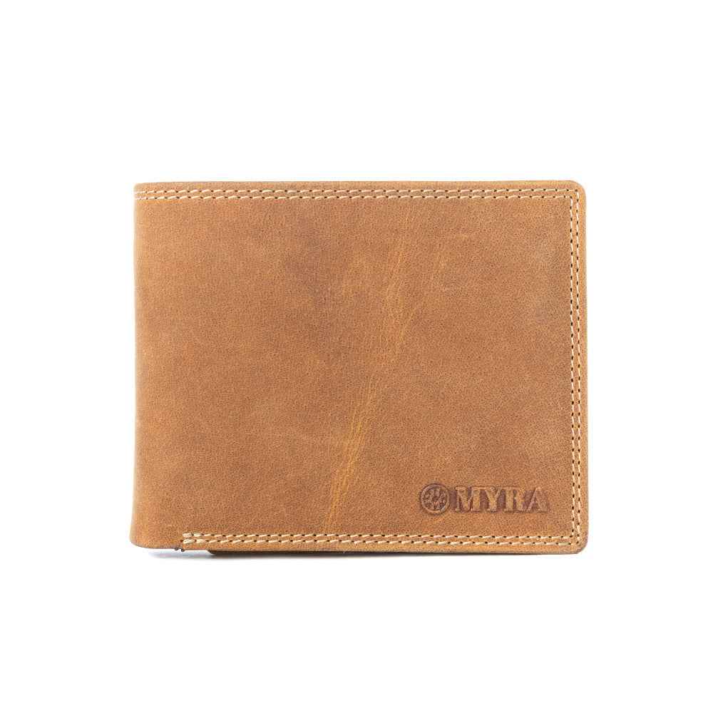 Myra Ridgetown Trail Men's Wallet In Camel