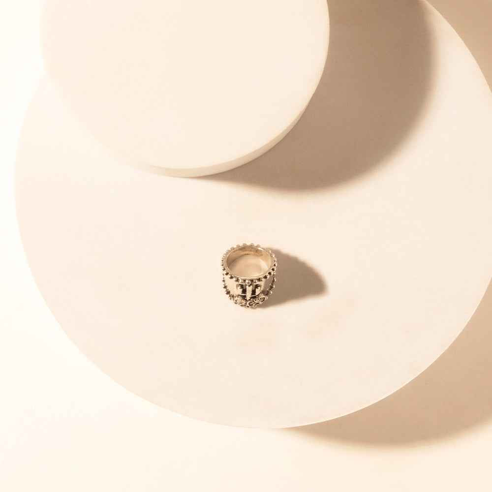 Myra Cactus Country adjustable Ring for Women with engraved cactus detail for everyday western wear