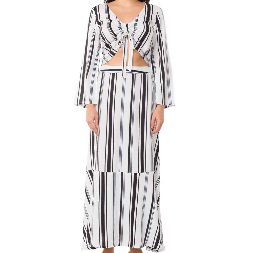 Streaky Smudgy Top and Skirt