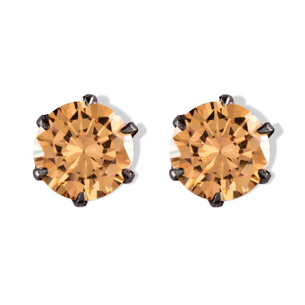Rainbow Mist Stud Earrings