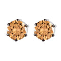 Rainbow Mist Stud Earrings