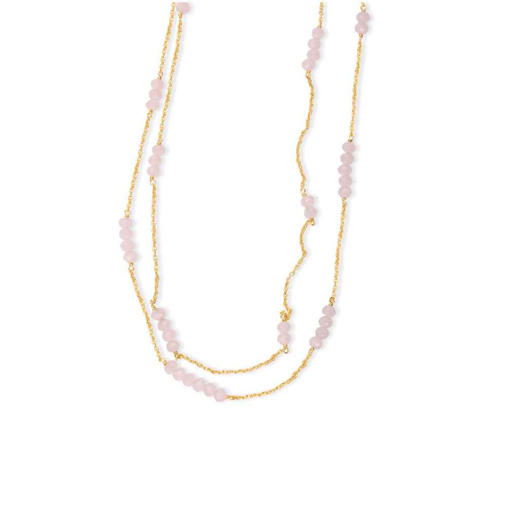 Lilac Vine Layered Necklace