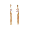 Netted Fall Drop Earrings