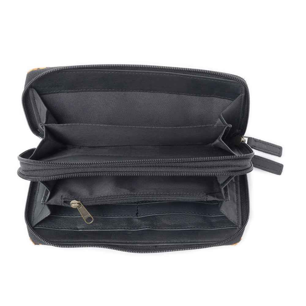 ENERGY BUNDLE LEATHER AND HAIRON WALLET
