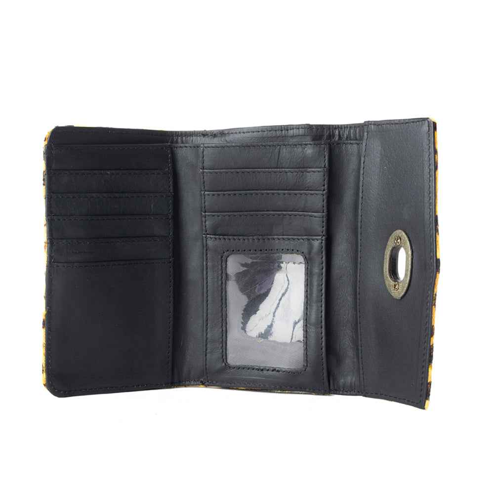 ETERNAL CLASSIC LEATHER AND HAIRON WALLET