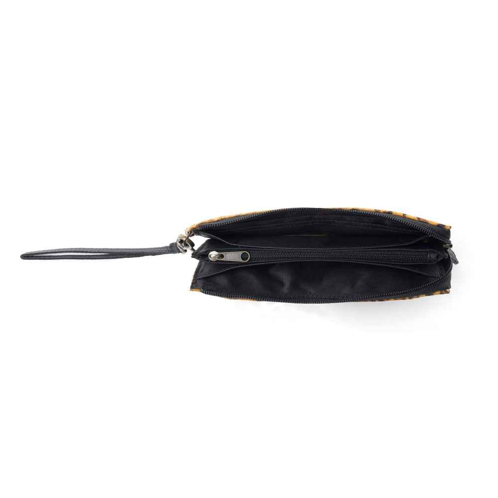 UPTOWN GIRL LEATHER & HAIRON WALLET
