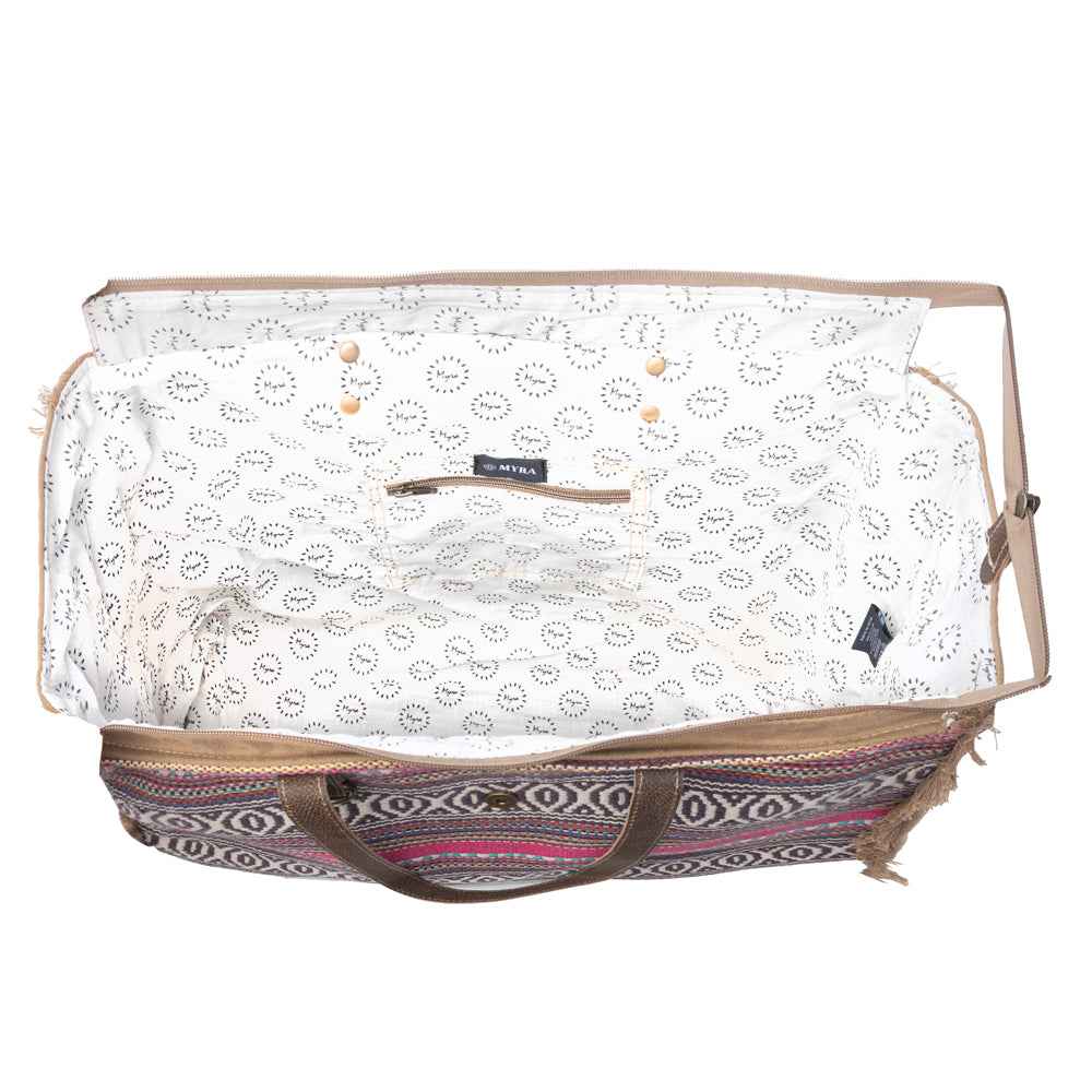 Vibrant Boho Weekender Bag