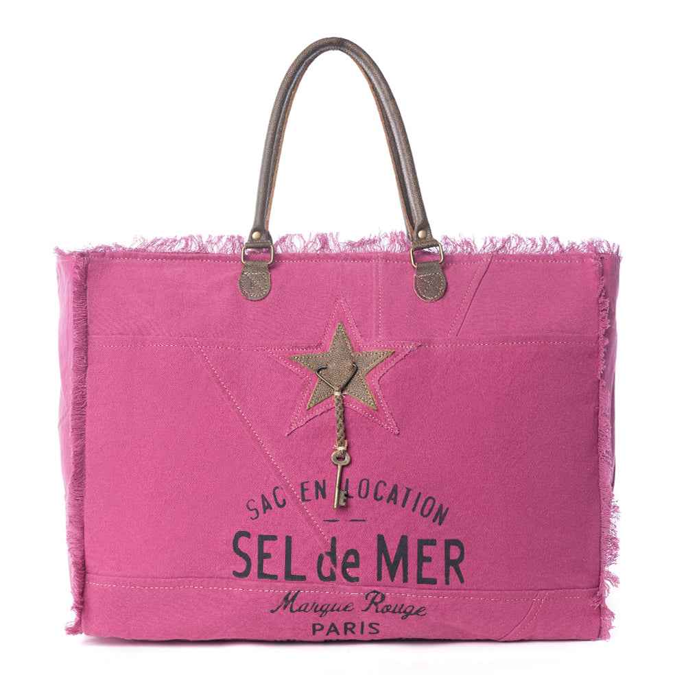 Popping Pink Weekender Bag
