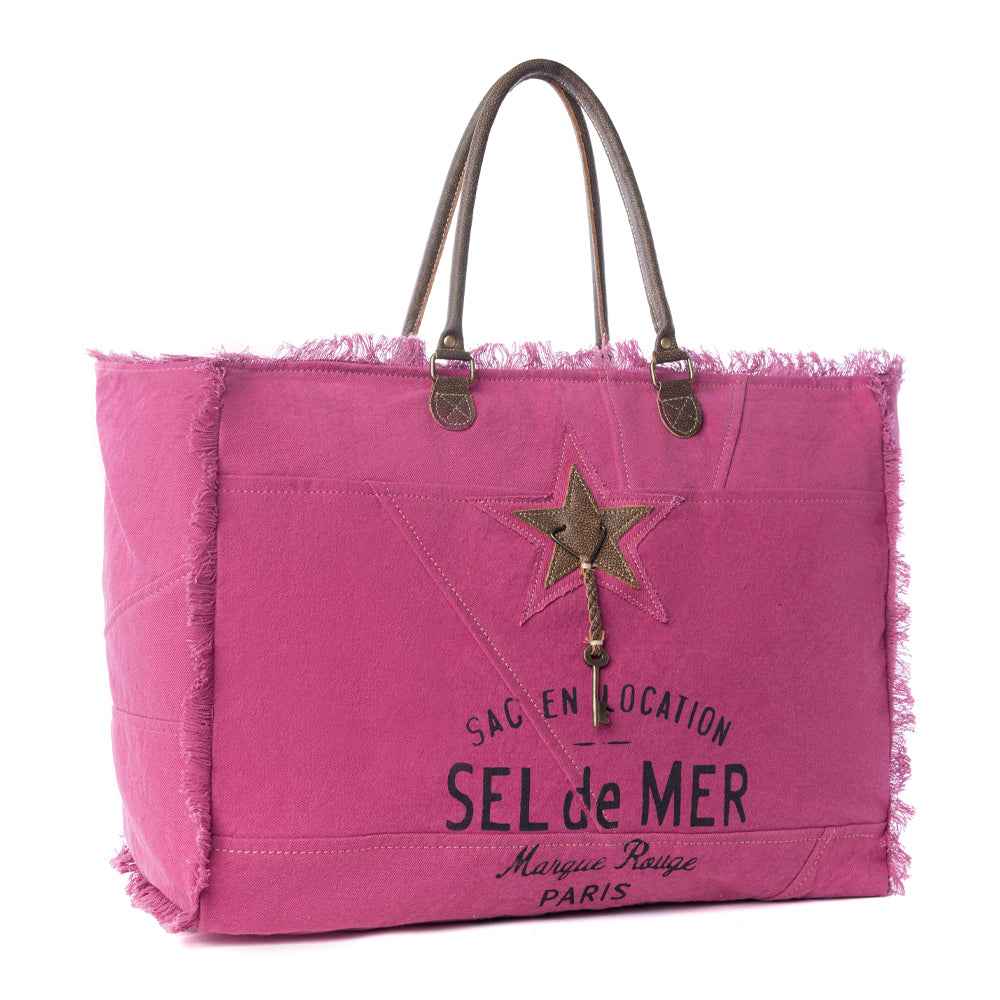Popping Pink Weekender Bag