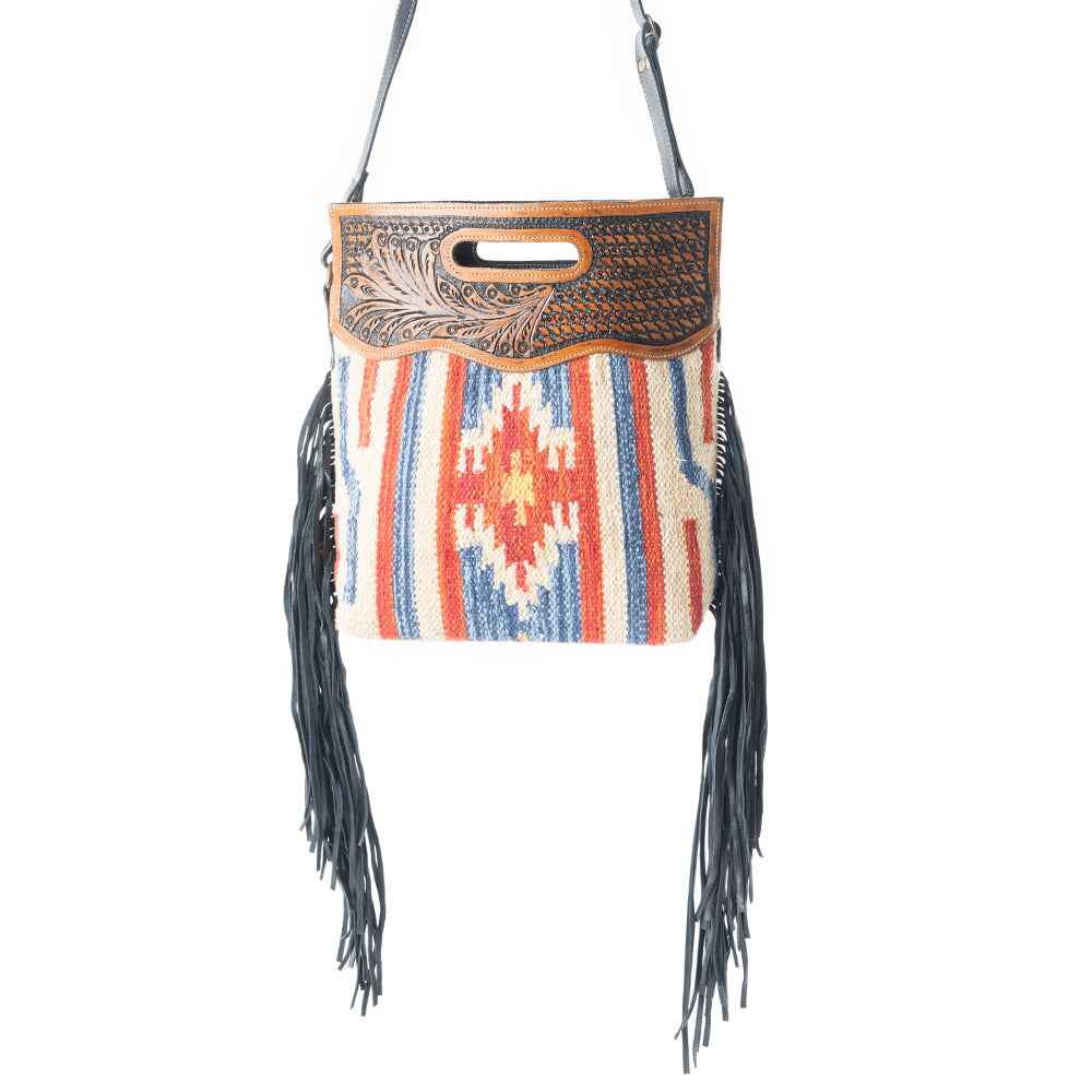 IMPACTFUL HAND TOOLED BAG