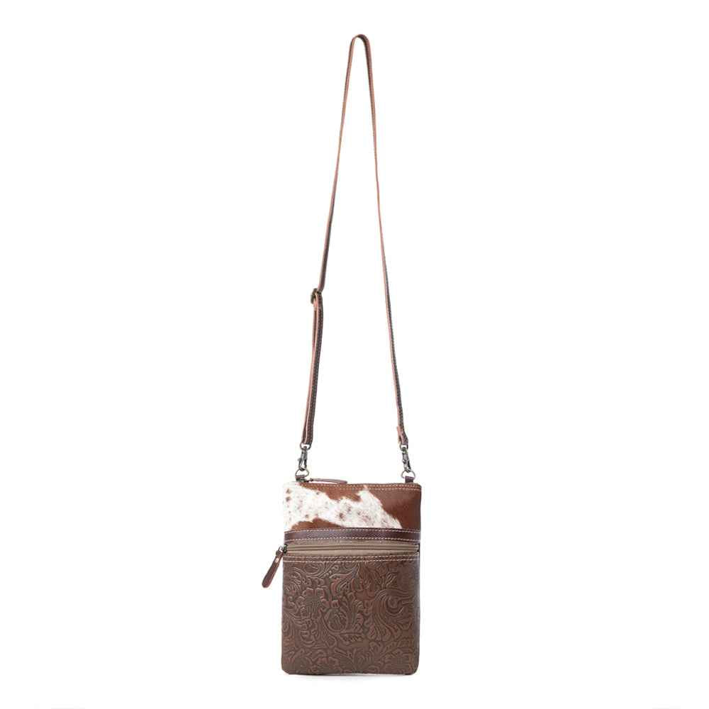 Tangled Vine Leather & Hairon Bag