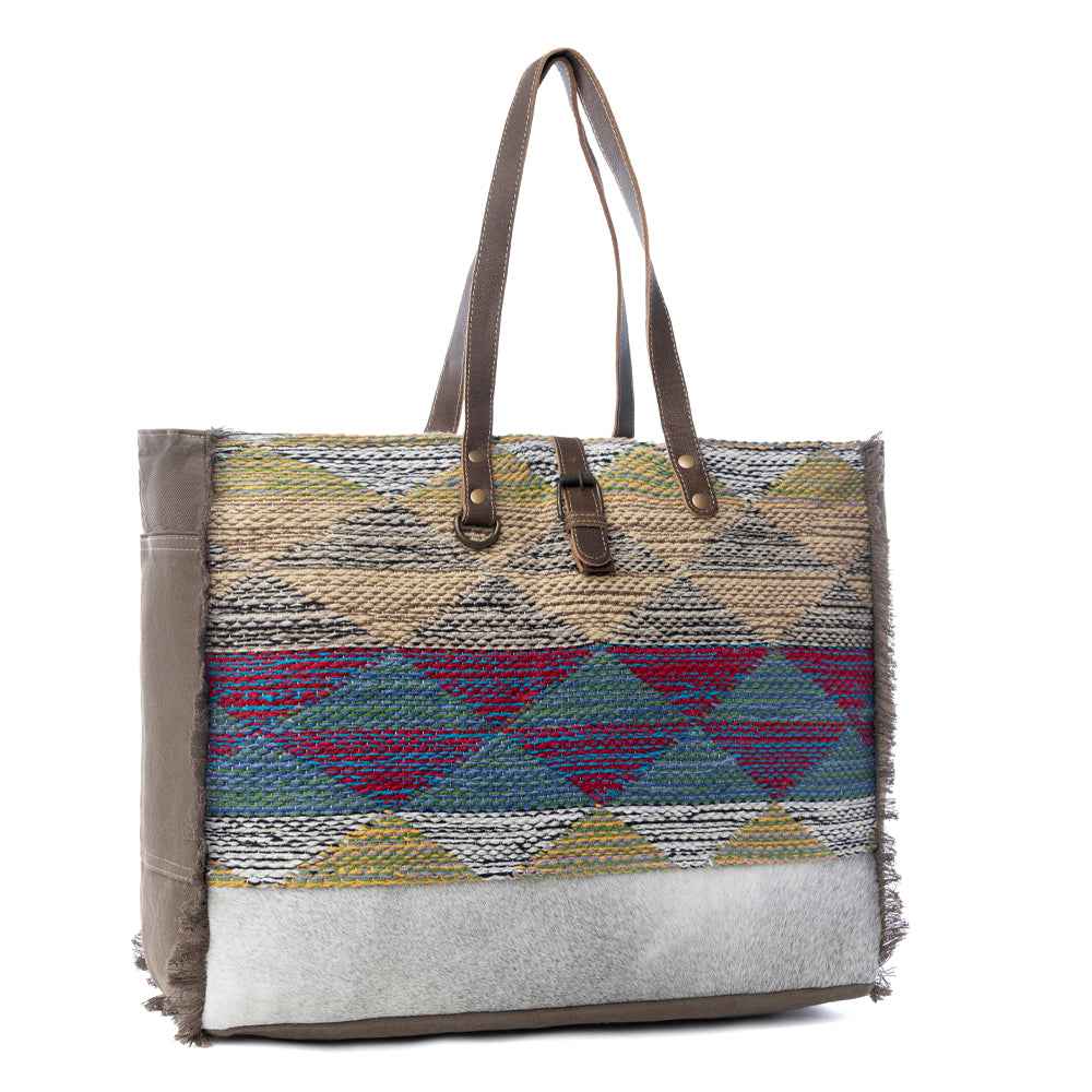 Vibrant Pyramids  Weekender Bag