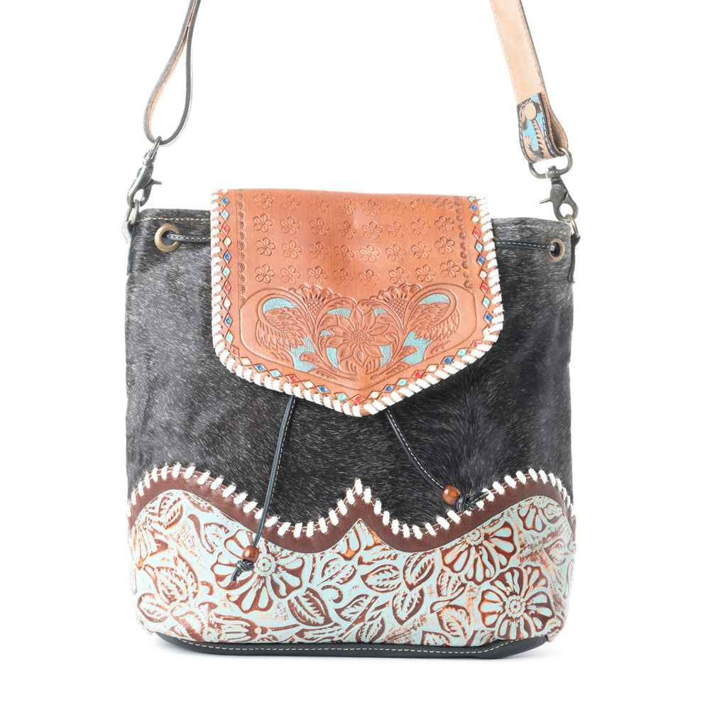 Landscape Hand-Tooled Bag